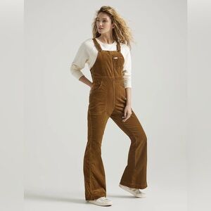 Brown Corduroy Overalls